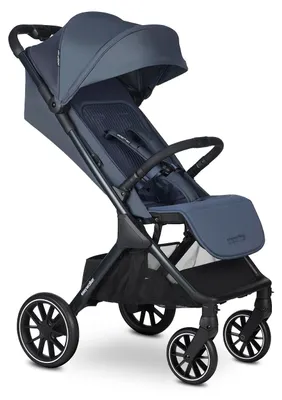 Produktbild von Easywalker Jackey XL NXT Buggy – extra groß, automatisch faltbar, 4-Rad-Federung, XXL-Verdeck, UPF 50+, inkl. Regenverdeck, Deep Blue