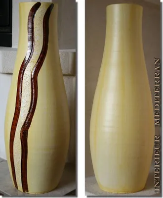Produktbild von BODENVASE "MAROKKO" - Größe: ca.50 CM Gelb