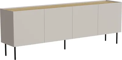 Image de Sagrado - Buffet 200x40x70h cm Rose, une étagère