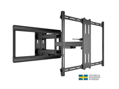 Produktbild von Multibrackets 2864, 2,54 m (100"), 200 x 100 mm, 700 x 500 mm, -3 - 12°, Stahl, Schwarz