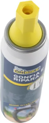 Produktbild von On Bike Spray pumpt und repariert Fahrräder sofort auf, 100 ml, universell