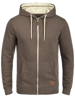 Produktbild von BLEND BHHulker Herren Sweatjacke Kapuzenjacke Hoodie mit Kapuze Reißverschluss Kängurutasche Baumwollmischung Regular fit