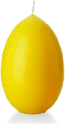 Produktbild von Eikerzen Dotter Gelb 61 x 44 mm, Inhalt 30 Stück, Ostereikerzen, Osterdeko