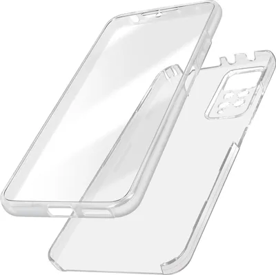 Produktbild von Avizar, 360° Rundum-Schutzhülle (Vorder- und Rückseite) für Xiaomi Redmi Note 11 Pro 5G, Transparent