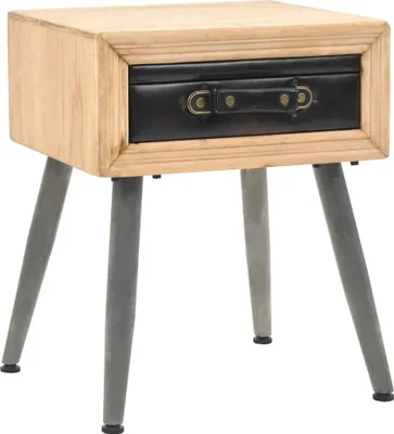 Obrázok produktu pre Nočný stolík z jedľového dreva 43x38x50 cm
