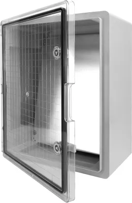 Obrázek produktu pro Prázdná skříň s průhlednými dveřmi 400x500x240mm Rozváděčová skříň Povrchová rozváděčová skříň IP65