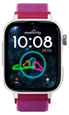 Produktbild von SaveFamily SaveWatch Plus 2 Nano SIM Kindersmartwatch GPS, Kamera & SOS Knopf