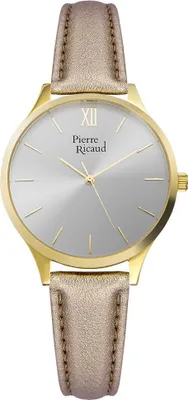 Obrázok produktu pre Dámske hodinky Pierre Ricaud P22033.1D67Q beige