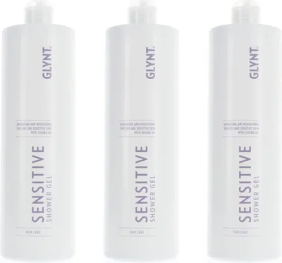 Produktbild von Duschgel mit Jojoba-Öl, rückfettend, pH-hautneutral, für trockene und sensible Haut, 3x1000 ml