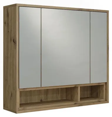 Zdjęcie produktu dla szafka z lustrem Vicco Beatrice Kaszmir/Dąb artisan 80 x 72 cm, Model 60715