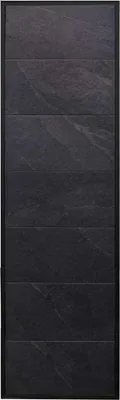 Immagine prodotto di Parete in pietra Harvia con cornice nera | 634 x 18 x 2123