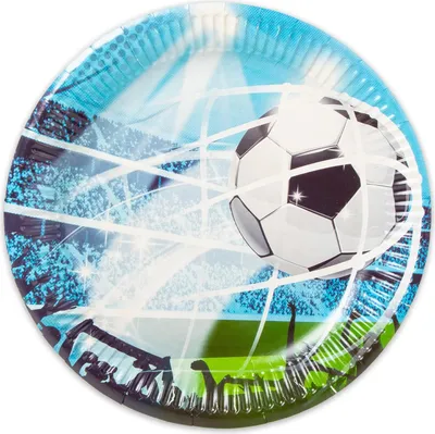 Produktbild von Procos Fußball Fans 8 Teller, 93744