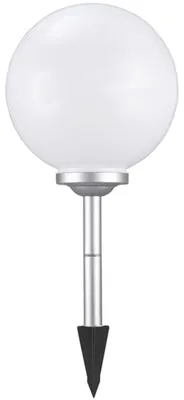 Produktbild von Solar Kugelleuchte Ola 30cm mit Erdspieß Kunststoff IP44