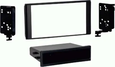 Image de Façade d'auto 2-DIN avec vide poche compatible avec pour différents véhicules