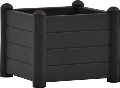 Obrázok produktu pre vidaXL Záhradný zvýšený záhon PP antracit 43x43x35 cm