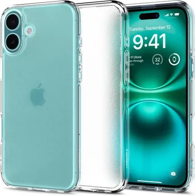 Obrázok produktu pre Spigen Ultra Hybrid, Ochranný obal, Apple, iPhone 16, 15,5 cm (6.1"), Priehľadná