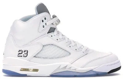 Produktbild von Jordan 5 Retro Metallic White (2015) - EU 45