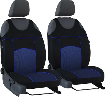 Immagine prodotto di Coprisedili auto Coprisedili universali per Iveco Daily II Blu Anteriore Auto 1+1 Set