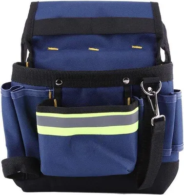 Image de Porte-outils pratique avec ceinture, 30 x 19 x 10 cm, pour électriciens