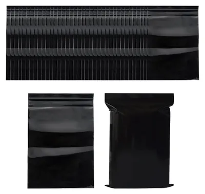Hygiënezakjes für Damenbinden, 100 Stück, schwarz, 10 x 15 cm