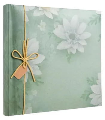 Obrázek produktu pro Klasické album Flora, 25 x 25 cm, 40 stran, bílé listy, šité