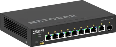 Produktbild von NETGEAR GSM4210PD, Managed, L2/L3, Gigabit Ethernet (10/100/1000), Vollduplex, Power over Ethernet (PoE), Rack-Einbau