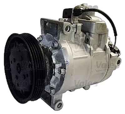 Produktbild von Klimakompressor 12 V R 134a Ø 114 mm VALEO passend für u.a. AUDI A4