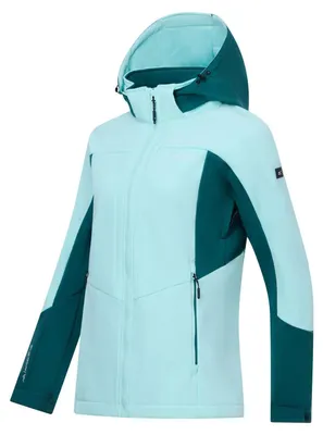 Produktbild von Regatta Softshelljacke Desoto für Damen mit Kapuze, Farbe:Grün, Größe:50