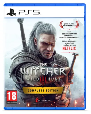 Produktbild von CD Projekt The Witcher 3: Wild Hunt - Complete Edition, PlayStation 5, M (Reif)