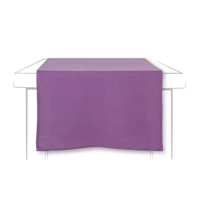 Produktbild von IHR - Tischläufer Leinen Uni, 150x45 cm, Berry