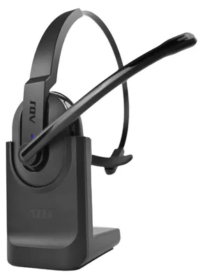 Zdjęcie produktu dla Słuchawki douszne ADJ z mikrofonem i łącznością Bluetooth, redukcja szumów oparta na sztucznej inteligencji, stacja ładująca USB-C, 46 godzin pracy, kolor czarny