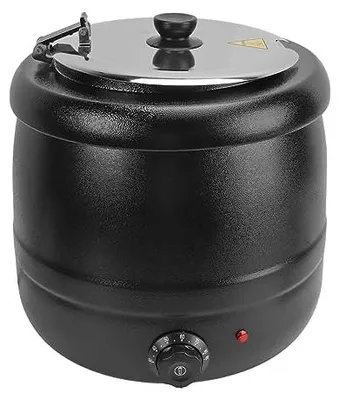 Produktbild von Suppenkessel elektrisch 10L 400W Abnehmbarer Edelstahleinsatz mit Eu Stecker