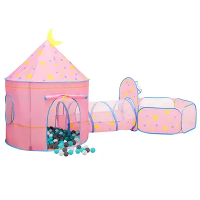 Immagine prodotto di Tenda da Gioco per Bambini Rosa con 250 Palline 301x120x128 cm