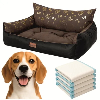 Produktbild von Doggy Joker Lite Hundebett XL wasserdicht braun