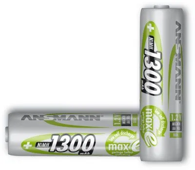 Immagine prodotto di Batteria ricaricabile NiMH Mignon AA 1300 mAh 5030791