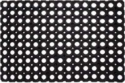 Produktbild von Ringgummimatte  schwarz, 60 x 80 cm