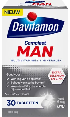 Productafbeelding van Davitamon Compleet Man (30 tabletten)
