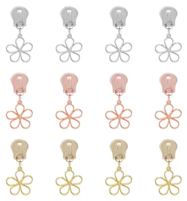 12er-Set Reißverschlussschieber, #5, 3,6 cm, 3 Farben