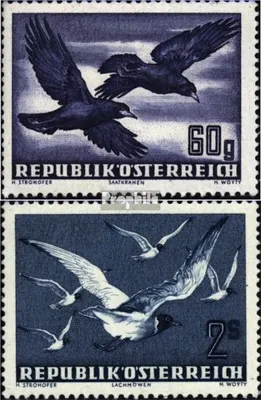 Produktbild von Briefmarken Österreich 1950 Mi 955-956 (kompl.Ausg.) postfrisch Flugpost-Ausgabe