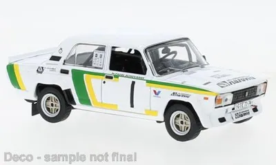Produktbild von IXO 1:43 Lada 2105 VFTS, No.1, Vltava Príbram Rallye, V.Blahna/P.Schovanek, 1988