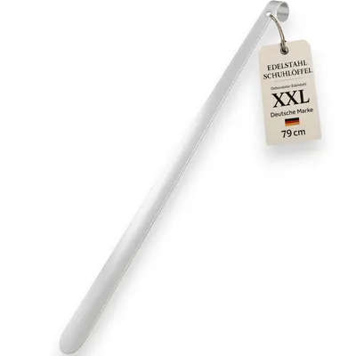 Produktbild von Schuhanzieher XXL Schuhlöffel Edelstahl lang Schuh Anziehhilfe Schuhanziehhilfe