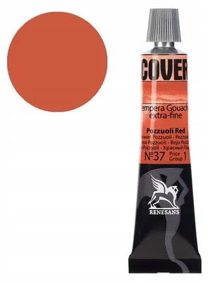 Produktbild von Renesans Cover Tempera-Gouache 20ml Czerwień Pozzuoli