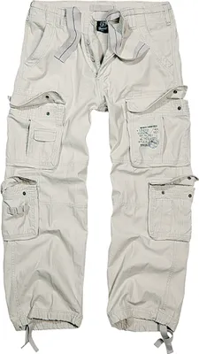 Obrázok produktu pre Brandit Pure Vintage Cargo Army Hose weiß - M