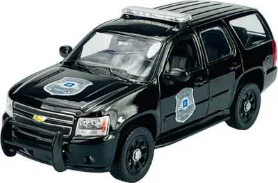 Obrázek produktu pro Welly 2008 Chevrolet Tahoe Police Policejní model v měřítku 1:24  22509