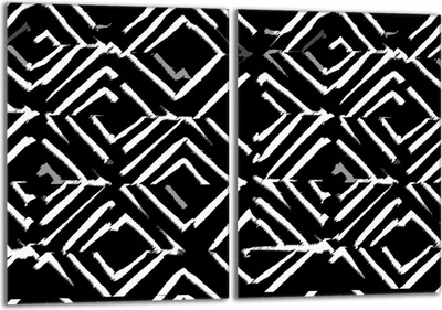 Immagine prodotto di Set di piastre di copertura per piano cottura 2x40x52 cm in Vetroceramica, paraspruzzi in vetro, pezzi neri