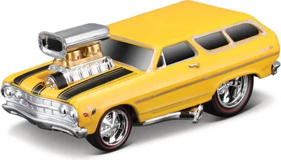 Produktbild von Maisto - Muscle Machines - 1965 Chevrolet Chevelle Wagon, 1:64