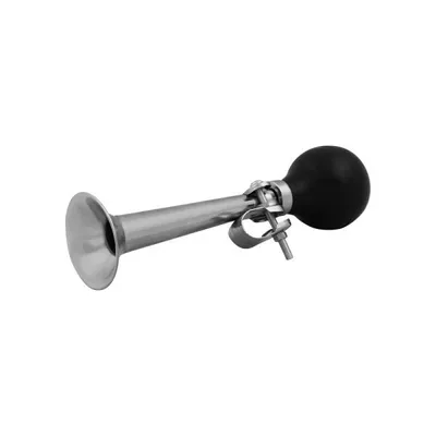 Produktbild von Benson Fahrradhupe - Metall - 21 cm - Chrom
