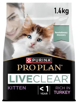 Immagine prodotto di Pro Plan - Liveclear Kitten < 1 anno - Ricco di tacchino - 1,4 kg
