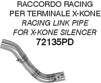 Immagine prodotto di Raccordo racing ARROW per terminali X-Kone per Honda