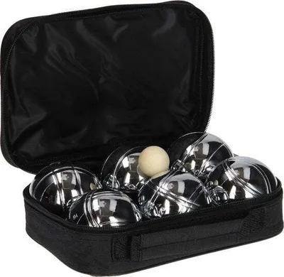 Produktbild von Get & Go Get & Go Boule-Set V - 6 Kugeln - Chrom